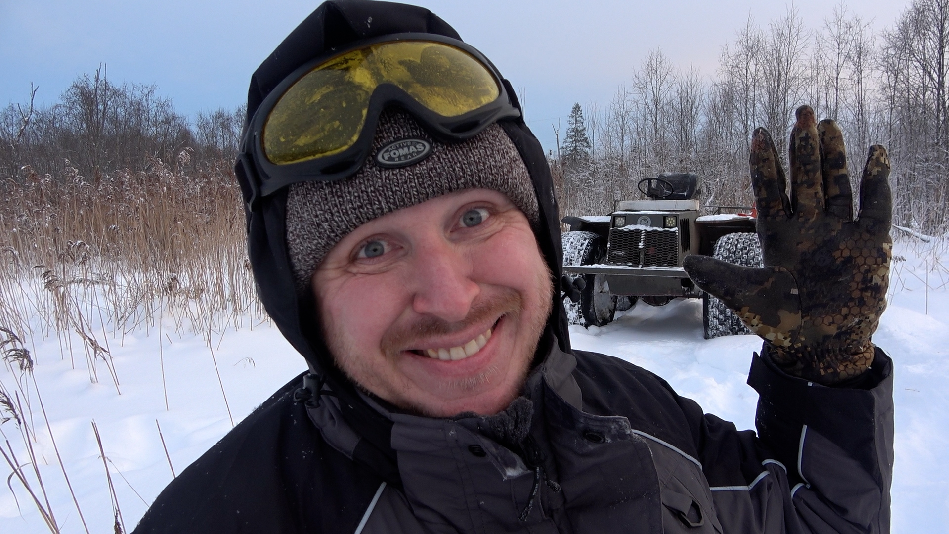 Охота на бобра #26.1 \ Установка капканов под лёд смотреть онлайн