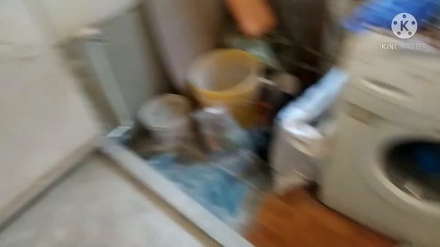 Душевой поддон из плитки. Изготовление. Замена труб. Душевая кабина вместо ванны на кухне. смотреть онлайн