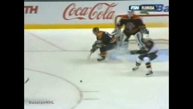 Ilya Kovalchuk scores PP goal after a rebound vs Panthers (23 oct 2006) смотреть онлайн