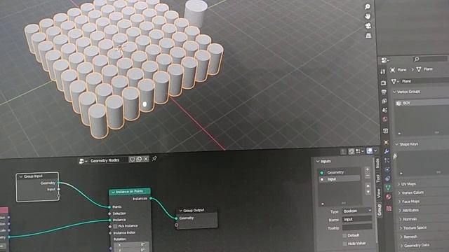 here is HOW to use vertex group in BLENDER geometry node смотреть онлайн