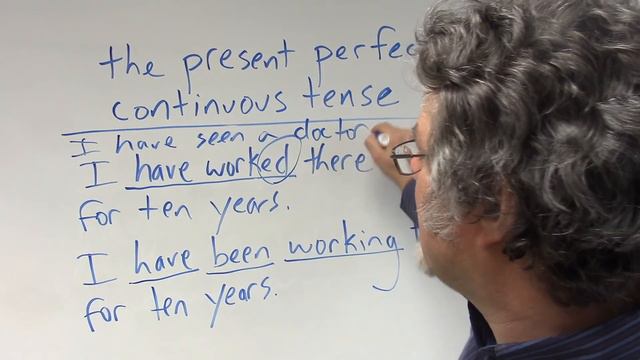 present perfect continuous tense смотреть онлайн