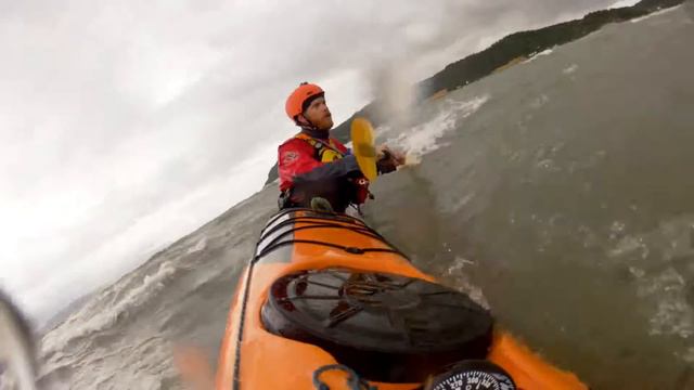Sea Kayak Surfing in the Trondheim Fjord смотреть онлайн