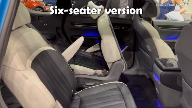 New Kia EV9 GT-line 2024 | 3-Row Electric SUV | Visual Review, Exterior, Interior & Modularity смотреть онлайн