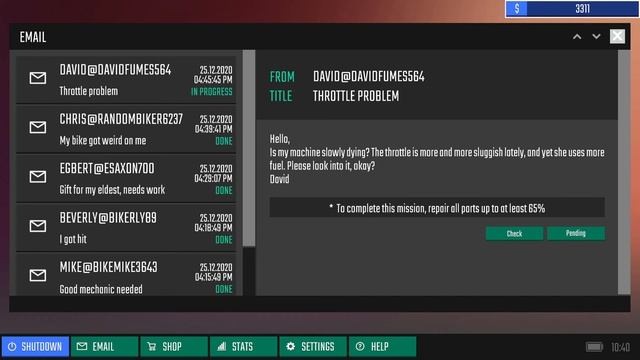 Biker Garage: Mechanic Simulator : Первый взгляд смотреть онлайн