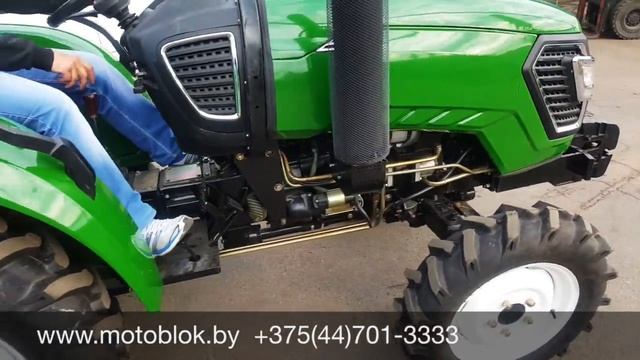 Минитрактор CATMANN XD-325 4x4WD John Deere смотреть онлайн