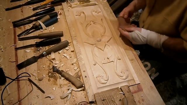 Резьба по дереву Шкаф Видео №7 смотреть онлайн