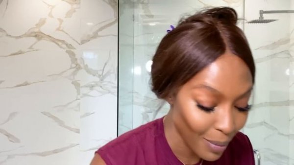 Naomi Campbell's 10-Minute Beauty Routine | Beauty Secrets | Vogue