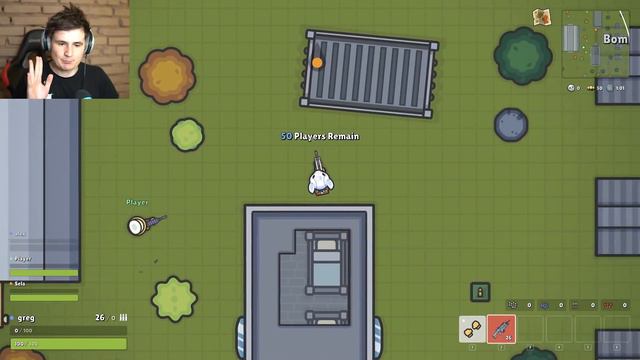 EXPLOSIVE BULLETS UPDATE in ZombsRoyale.io! смотреть онлайн