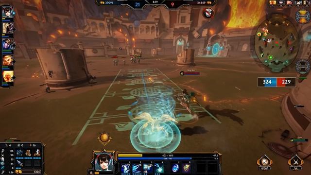 Smite: I Can Fly!- Jing Wei PTS Arena Gameplay смотреть онлайн