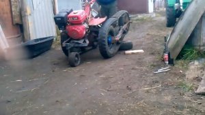 Гусеница на мотоблок.