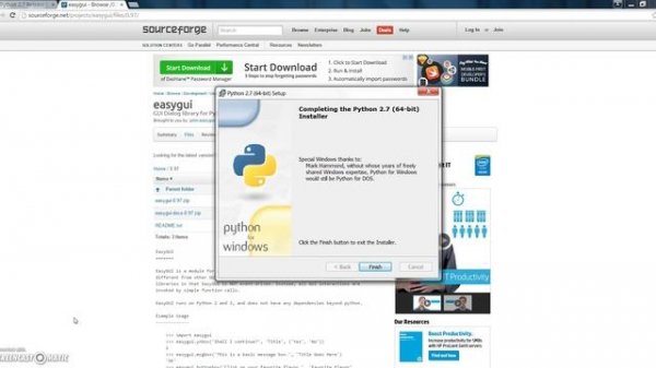 How To Install Python And Easygui