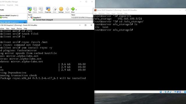 Scheduled Backup to NFS server смотреть онлайн