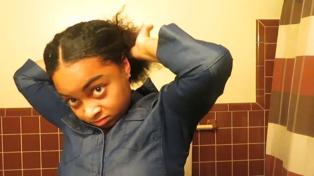 SLEEK LOW BUN NIGHT TIME ROUTINE on Natural Hair |Pretty Strands смотреть онлайн
