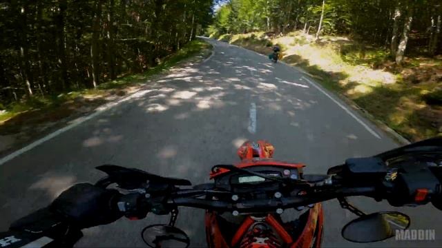 GASGAS SM 700 - RAW - Slovenia ? Leo Vince ? No Windnoise! #gasgas #sm700 #supermoto