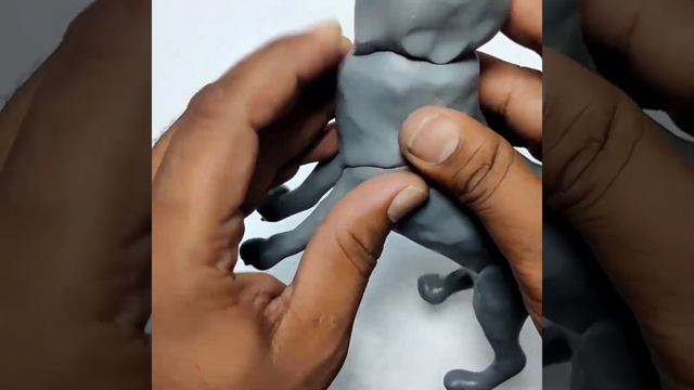 Clay Sculpting: Diy Realistic Howling wolf from clay,Polymer clay tutorial,clay art,clay modelling смотреть онлайн