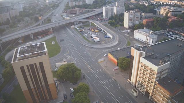 Москва - Нижегородская улица - веб камера 20.06.2020, 01:56
