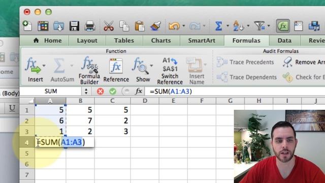 How to Sum a Column or Row of Excel Cells смотреть онлайн