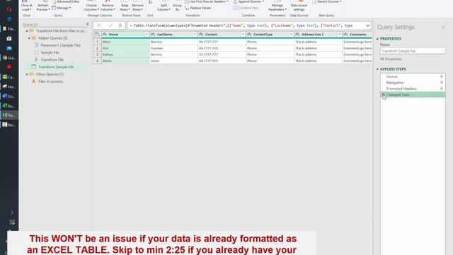 Combine Files With Slightly Different Columns (Power BI & Excel) смотреть онлайн