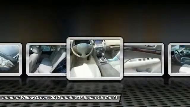 2012 Infiniti G37 Sedan Willow Grove PA IN0524P смотреть онлайн
