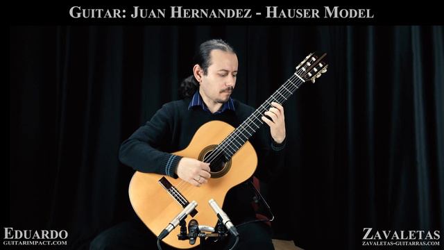2019 Juan Hernandez Model Hauser Concert Classical Guitar