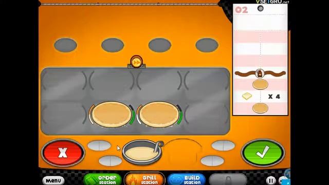 Игра Папа Луи: Блинная + Мини игры смотреть онлайн
