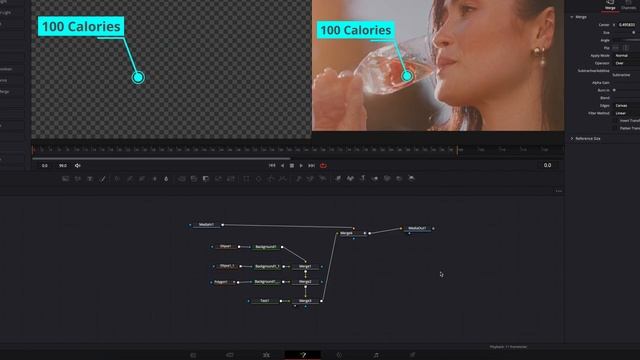 How to Create Callouts in DaVinci Resolve and Track in 2 Different Ways - Fusion Tutorial смотреть онлайн
