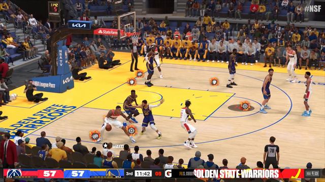 WARRIORS vs WIZARDS (PS5) - NBA 2K24 [4K UHD] смотреть онлайн