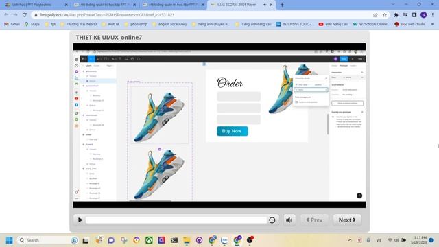 Thiết kế UI/UX Bài 42: Figma - Flow và prototype Thiết kế ảnh động - Smart Animate Demo смотреть онлайн