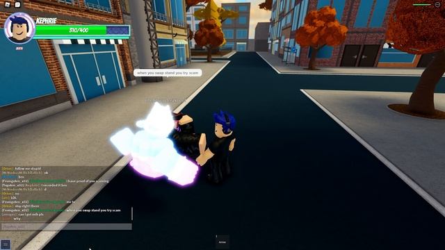 TROLLING SCAMMERS With RAREST STAND!? [AUT]