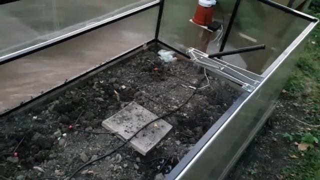 Парник: автоматическое пороветривание и полив. Итоги за сезон. смотреть онлайн