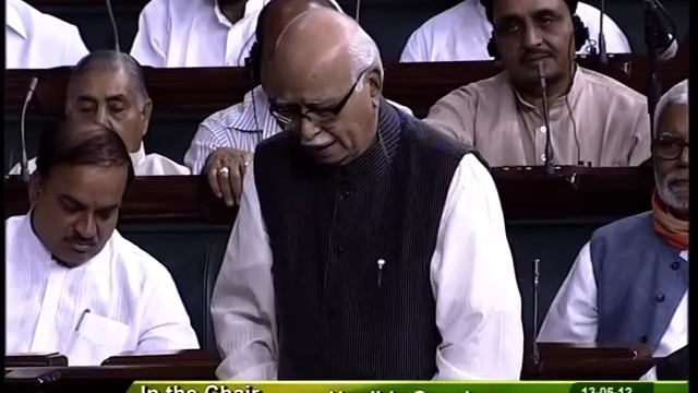 60th Anniversary of the first Sitting of Parliament: Sh. Lal Krishna Advani: 13.05.2012 смотреть онлайн