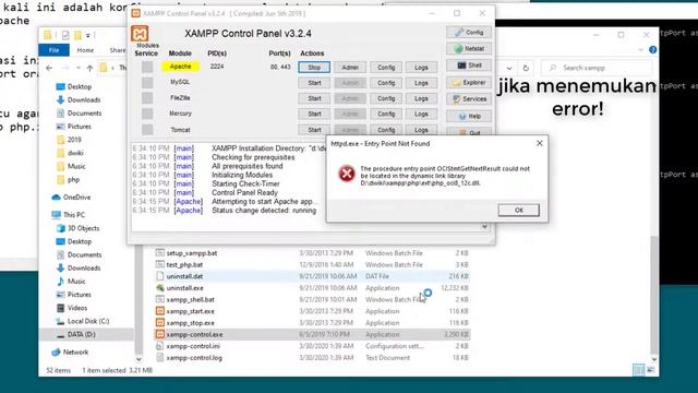 CARA MUDAH KONFIGURASI ORACLE DAN WEB SERVER APACHE PADA KOMPUTER/LAPTOP смотреть онлайн