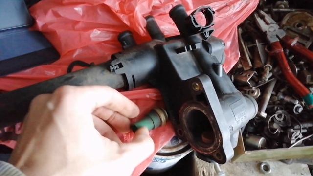 Гольф 4 замена корпуса термостата температура 140 смотреть онлайн