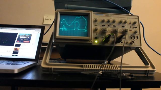 Oscilloscope Music Demo смотреть онлайн