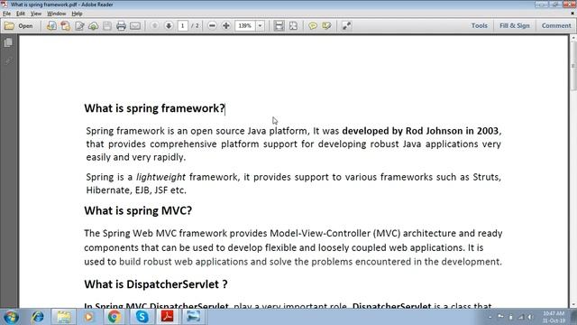 What is Spring MVC (Model-View-Controller) | Spring MVC Tutorials in Hindi | #1 смотреть онлайн