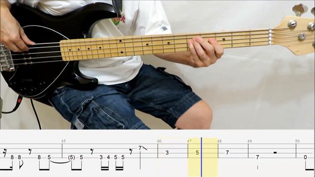 Miley Cyrus - Midnight Sky (BASS TABS IN VIDEO) смотреть онлайн
