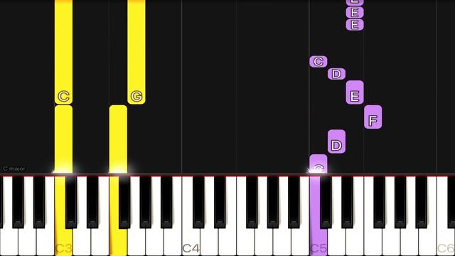 Imagine Dragons - Thunder | EASY Piano Tutorial смотреть онлайн