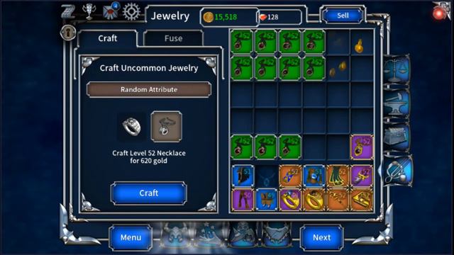Eternium How to Craft and Fuse a Perfect Necklace Legendary Damage смотреть онлайн