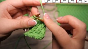 Узор «Вертикальный Зиг-заг» спицами ? «Zig-zag» knitting pattern