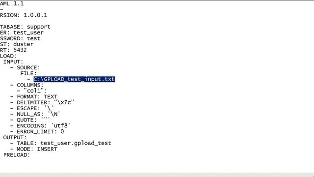 How to test GPLOAD utility outside PowerCenter смотреть онлайн