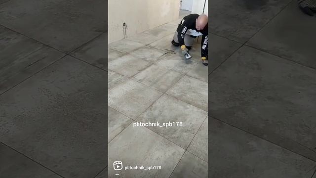 цементная затирка / фуга / процесс смотреть онлайн