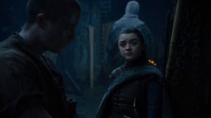 Игра престолов  8x02  Арья и Джендри