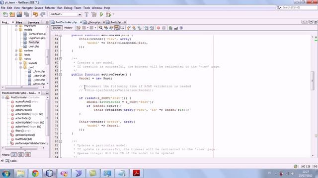 9. YII ajax form validation ~ vlocorp смотреть онлайн