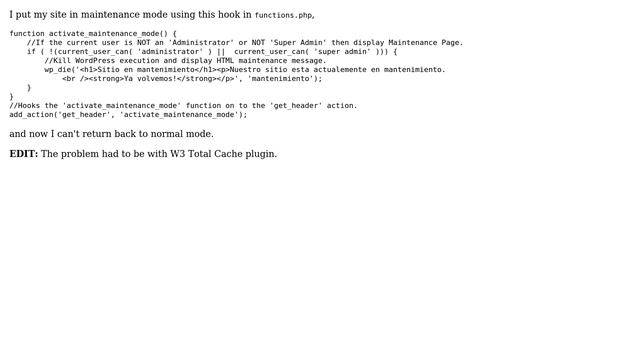 Wordpress: Stuck on maintenance mode (2 Solutions!!) смотреть онлайн