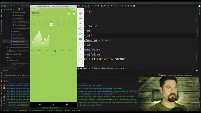 Updating MPAndroidChart's X-Axis смотреть онлайн