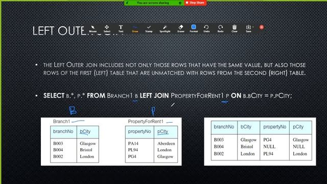 Join (self join, outer join, three table join) in Sql смотреть онлайн