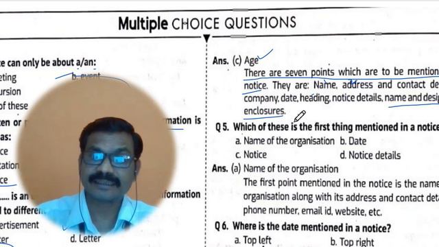NOTICE WRITING MCQs EXPLANATION /CBSE/STATE BOARD : PRINTABLE MCQS/ ONLINE TEST BY DEWANGAN SIR смотреть онлайн