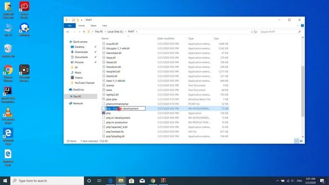 How to Install PHP7 on Windows 10 and Works with CMD смотреть онлайн