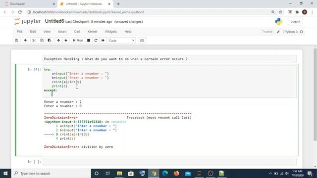 Python Exception Handling: Mastering Error Handling and Exception Management смотреть онлайн