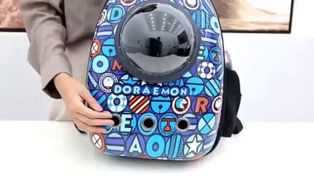 Рюкзак с иллюминатором для кошек и собак 42х34х24 см смотреть онлайн